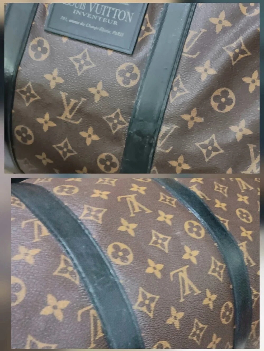 Louis Vuitton Limited Edition 🦄Waterproof Brown Monogram Keepall 55